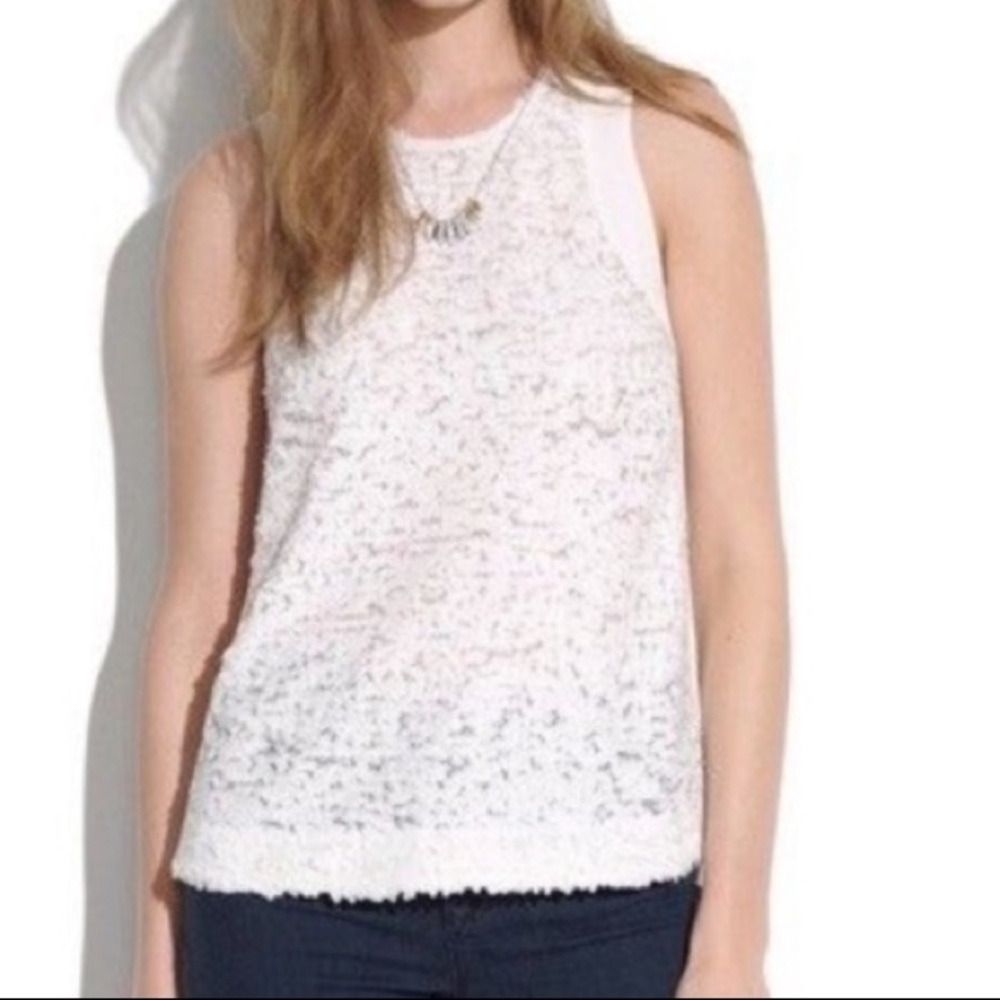 Madewell Broadway & Broome sequin top